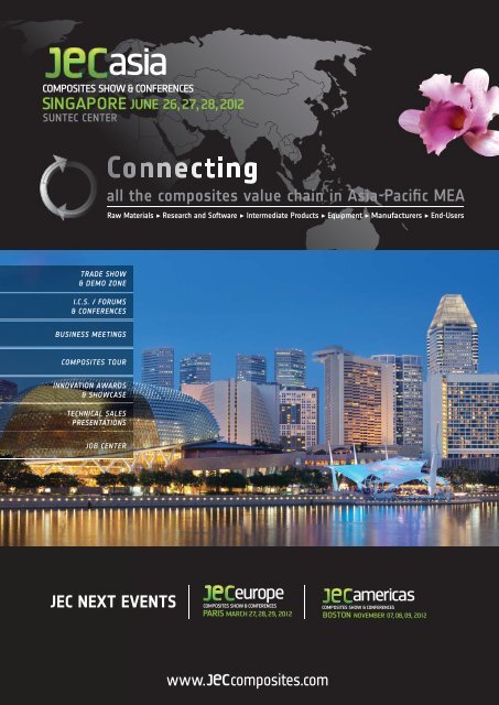 JEC Asia 2012 brochure - JEC Composites