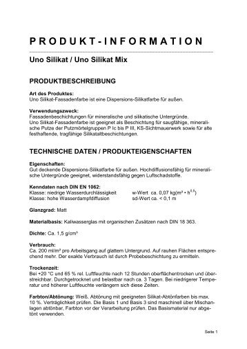 Technische Informationen (pdf) - Jedele