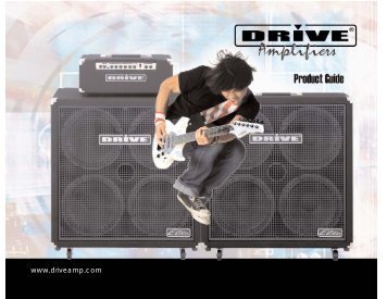 Drive Amplifier Catalog 2007 - Jedistar