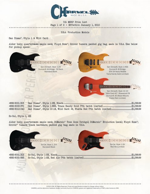 charvel 1c