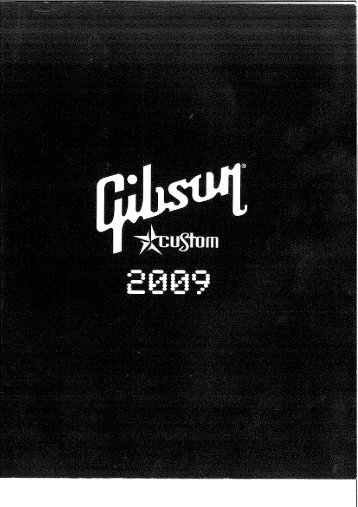 2009 Gibson Custom Catalog - Jedistar