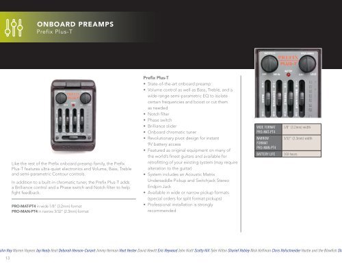 2009 Fishman product catalog - Jedistar