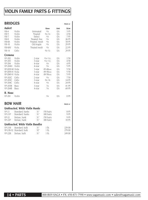 Retail Price list 2004 - Jedistar