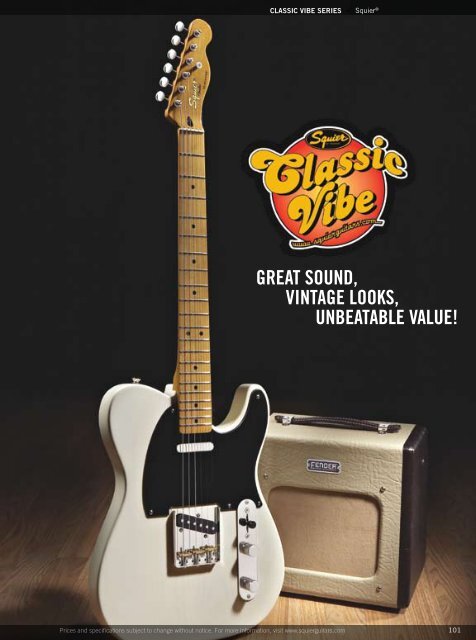 2009 Fender ® Frontline in-Store