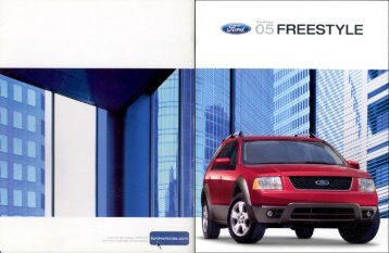 2005 Ford Freestyle Brochure - Jeff Young Design