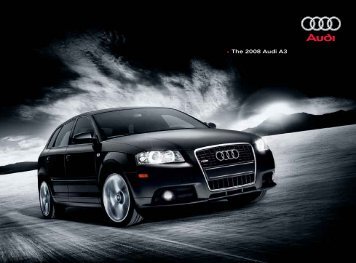 2008 Audi A3 Brochure - Jeff Young Design