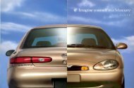 1997 Mercury Sable Brochure Excerpt - Jeff Young Design