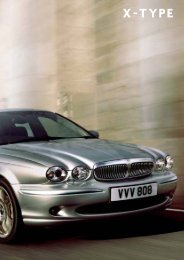 2006 Jaguar X-Type Brochure - Jeff Young Design