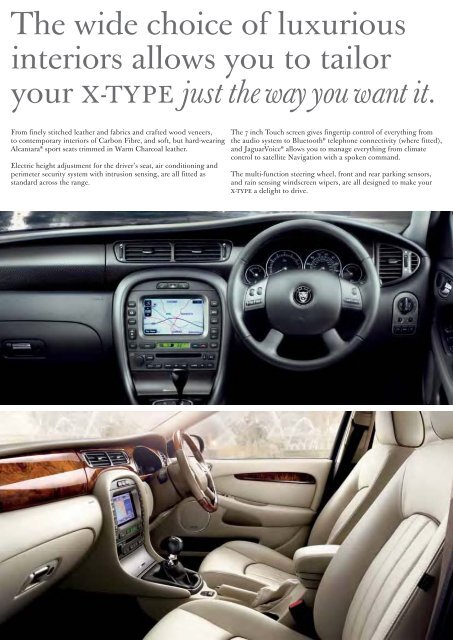 2006 Jaguar X-Type Brochure - Jeff Young Design