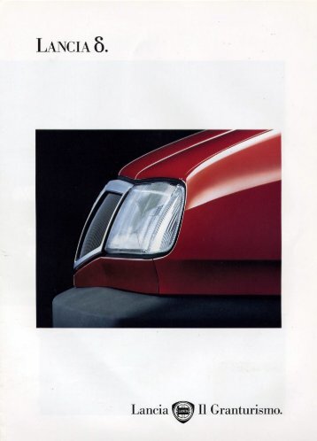 1994 Lancia Delta Brochure - Jeff Young Design