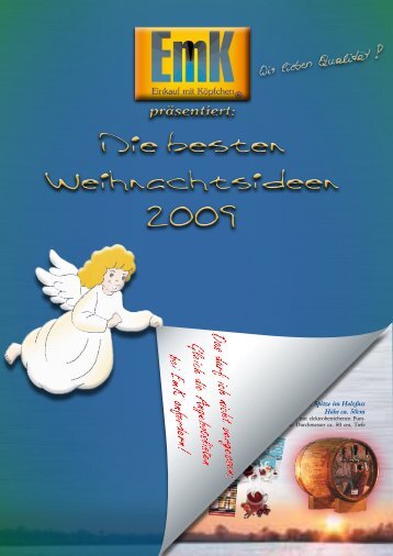 Die besten Weihnachtsideen 2009 - EmK-Onlineshop.de