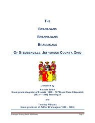 Brannigan - Jefferson County Chapter of the Ohio Genealogical ...