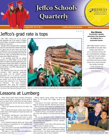 Jeffco Schools Quarterly - JEFFCO Public Schools