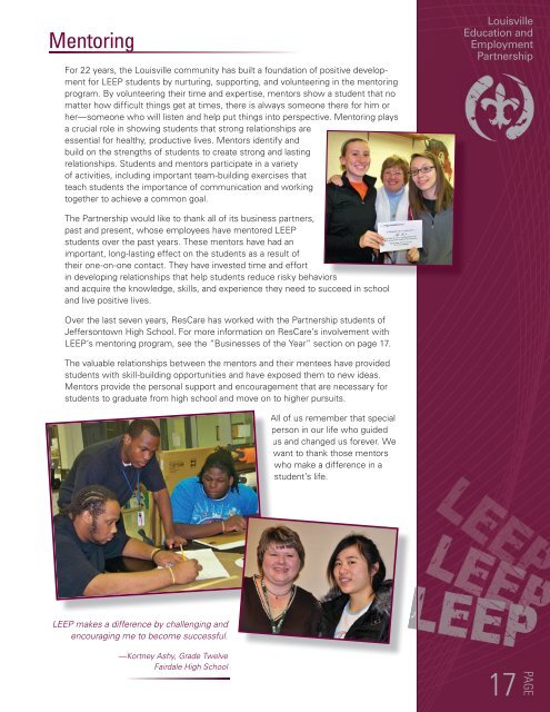 Annual Report - Jefferson County Public Schools