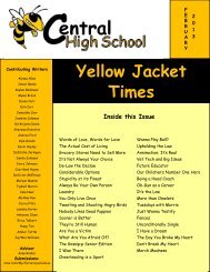 Yellow Jacket Times - Jefferson County Public Schools