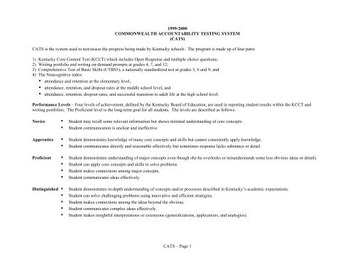 Explanation of Terms.databkxls - Jefferson County Public Schools