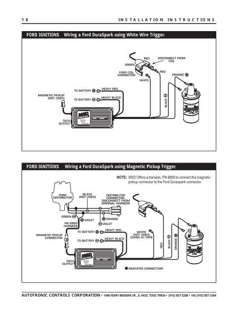 MSD 6420 Ignition Kit Installation Instructions - Jegs