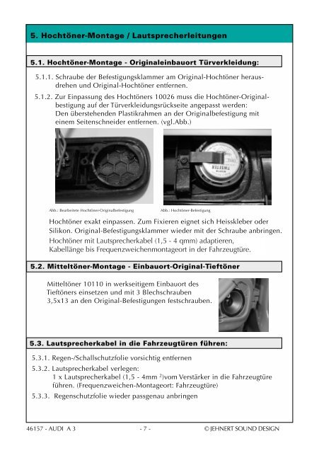 Artikel-Nr. 46157 - Jehnert Sound Design