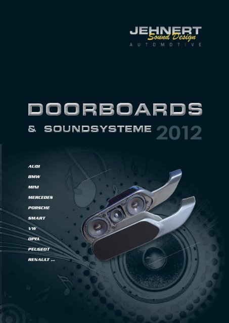 Katalog 2012 NEU! (PDF) - Jehnert Sound Design