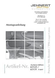 Artikel-Nr. 65125 / 65131 P-MHT - Jehnert Sound Design