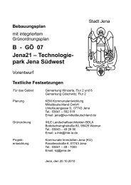 B - GÖ 07 Jena21 – Technologie- park Jena Südwest