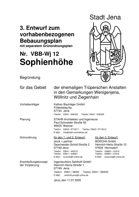 Nr. VBB-Wj 12 Sophienhöhe - Jena
