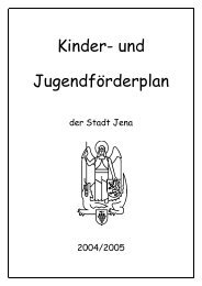 Kinder- und Jugendförderplan - Jena