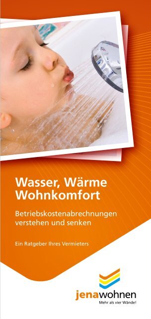 Wasser, WÃ¤rme Wohnkomfort - jenawohnen