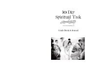 10 Day Spiritual Trek Guidebook & Journal ... - Jenny Phillips