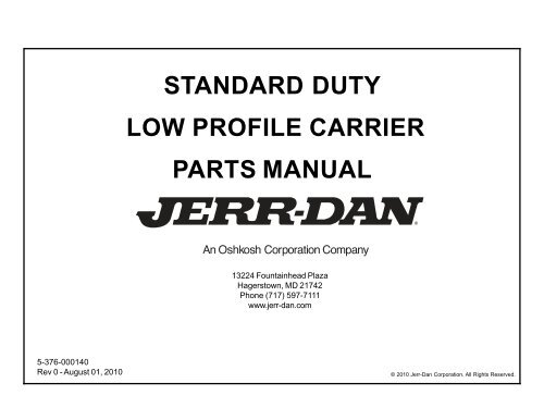 Jerr Dan Car Carrier Wheel Lift Pivot Repair Kit - Manual Grids. Jerr Dan  Wheel Lift Pin