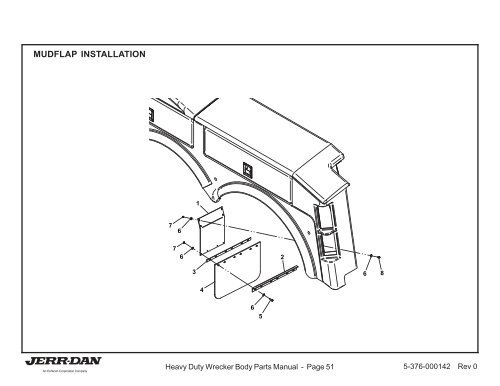 HEAVY DUTY WRECKER BODY PARTS MANUAL - Jerr-Dan