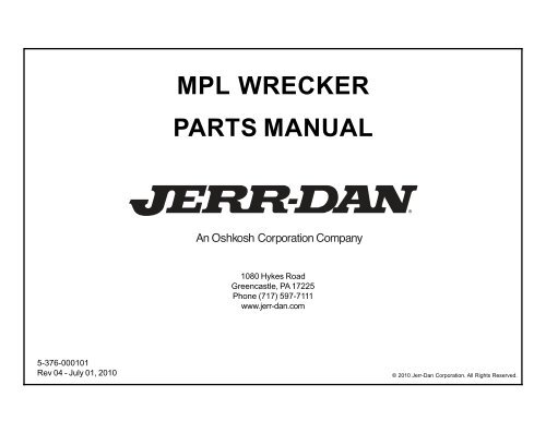 Cable Tensioner-Roller Guide with Jerr-Dan Bracket for 6 - 7 Drum