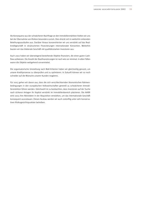 geschäftsbericht - Corealcredit Bank AG