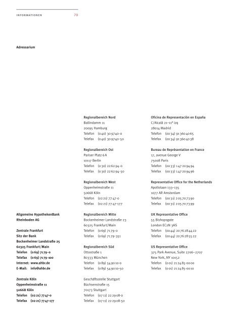 geschäftsbericht - Corealcredit Bank AG