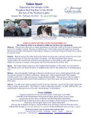 Yukon Quest - Jerryvandyke.com