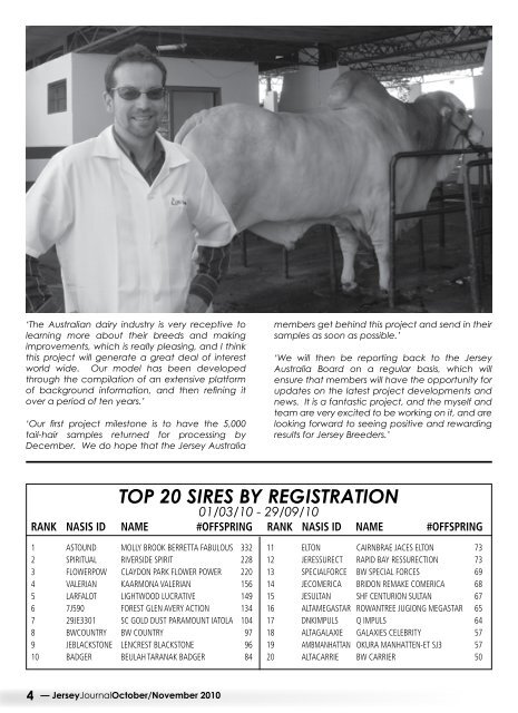 Oct/Nov 2010 - Australian Jersey Breeders Society