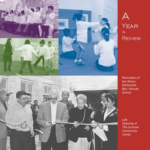 Annual Report 2007 - Jerusalem Foundation