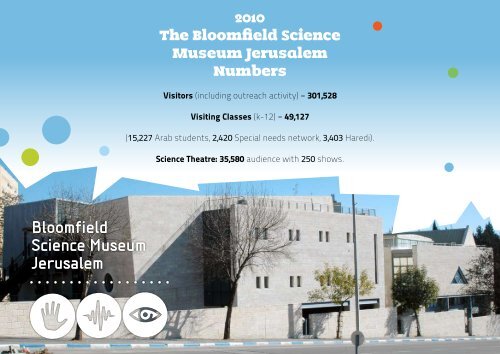 Science Museum By the Numbers - Jerusalem Foundation