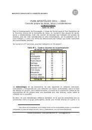 PLAN APOSTÃLICO 2011 â 2016 - Jesuitas.cl