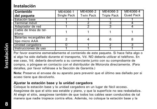 INSTRUCCIONES DE SERVICIO - JET GmbH