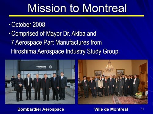 Hiroshima Aerospace Industry Study Group - JETRO