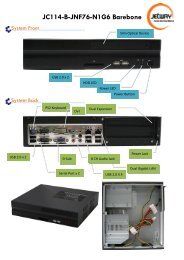 JC114-B-JNF76-N1G6 Barebone - Jetway Computer