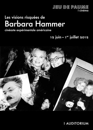 Barbara Hammer - Jeu de Paume