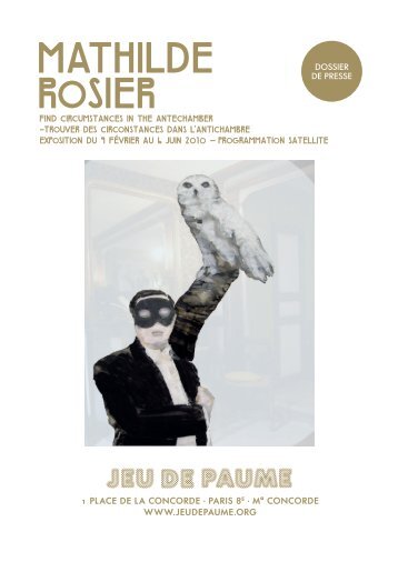 MATHILDE ROSIER - Jeu de Paume