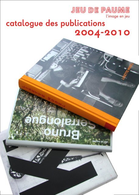 catalogue des publications - Jeu de Paume