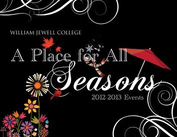 2012-2013 Events - William Jewell College