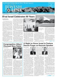 Link-January 2011.indd - Jewish Federation of New Mexico