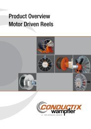 What are your requirements? - Conductix-Wampfler