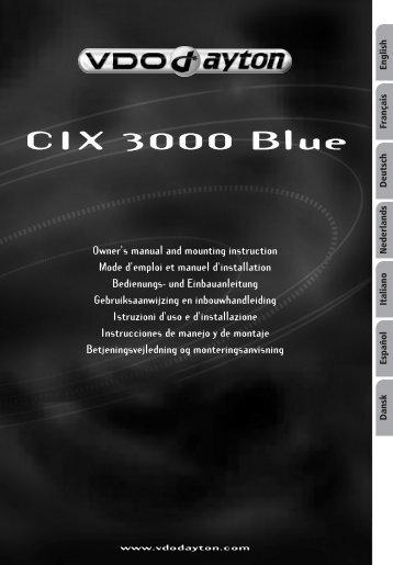 CIX 3000 Blue - jewuwa