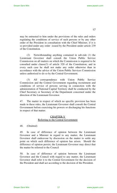 In exercise of the powers conferred by section 44 of the ... - Jeywin